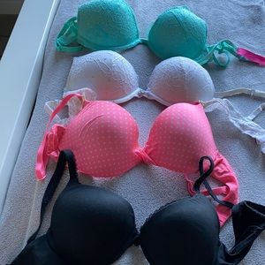 Lot of 32C push up bras